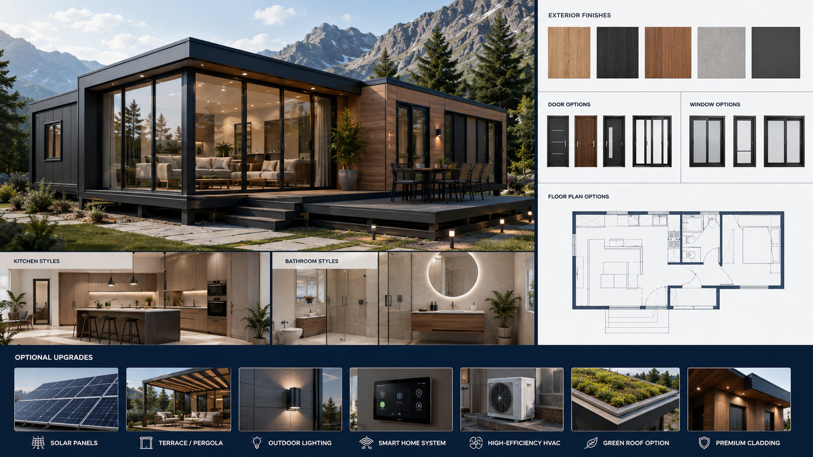 Customized prefab house